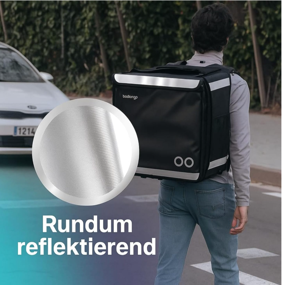 Delivery Backpack – 89L (Erweiterbar & Wasserfest)